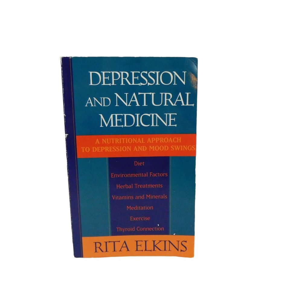 Depression and Natural Medicine Paperback By Rita Elkins